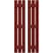 Ekena Millwork Americraft 3-Board, 3 Batten Exterior Real Wood Spaced Board-n-Batten Shutters, ARW401SB311X72MRH, PR ARW401SB311X72MRH - alternate 1